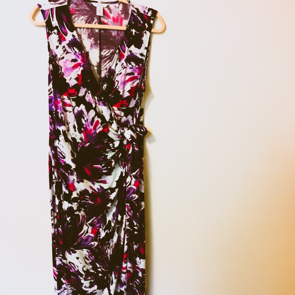 Floral Wrap Dress 👗